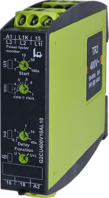 Реле защиты от сухого хода по коэффициенту мощности